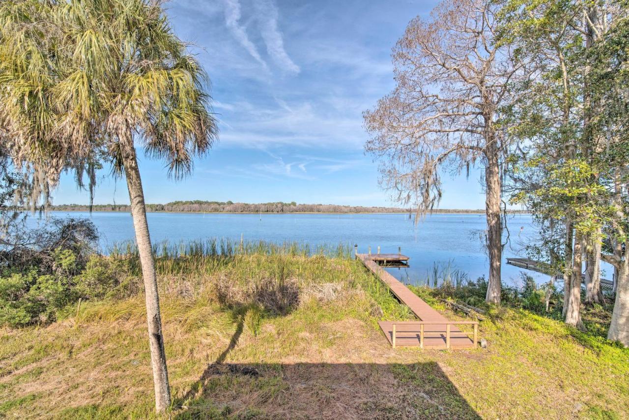 Lakefront Crystal River Home With Private Dock! Buitenkant foto
