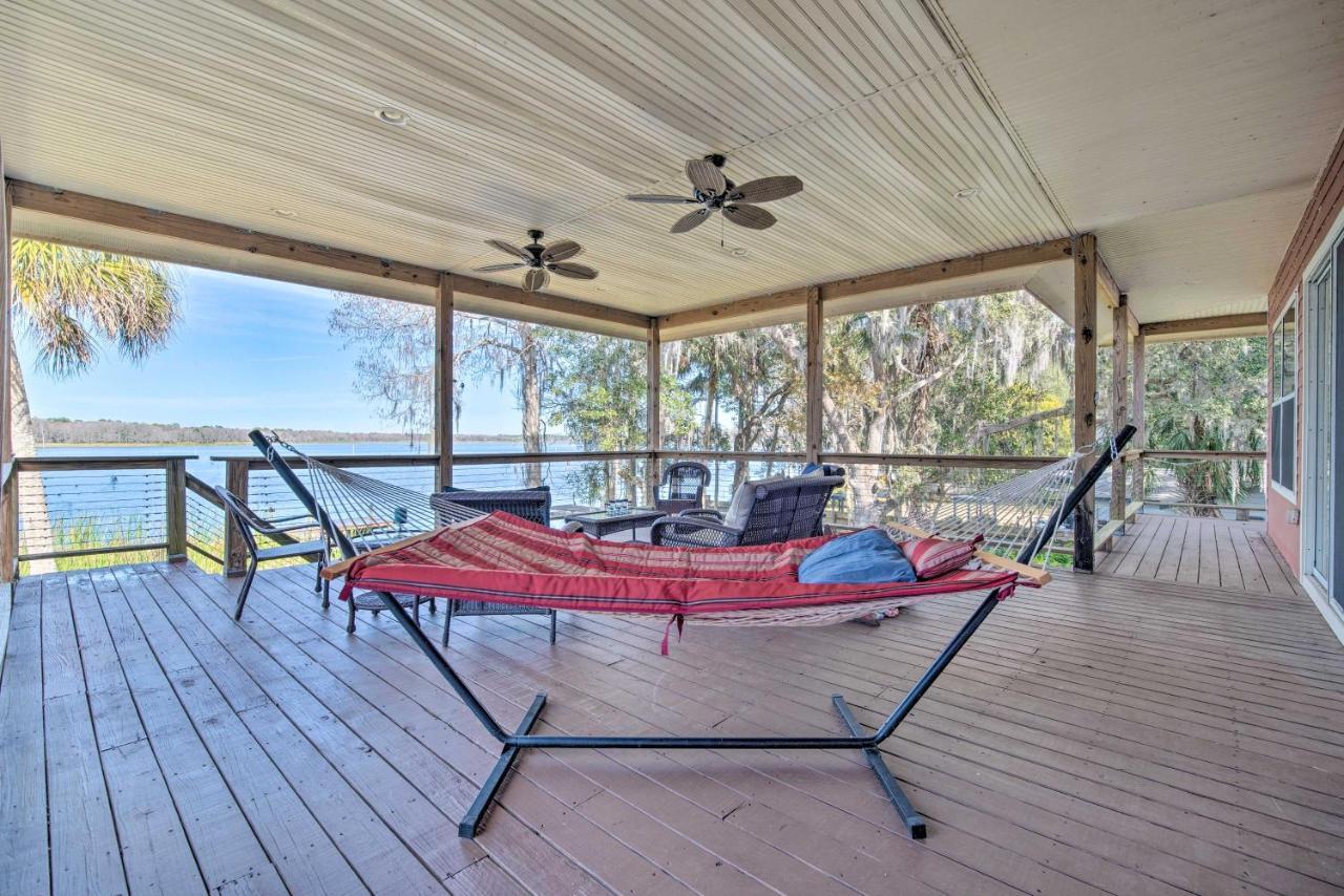 Lakefront Crystal River Home With Private Dock! Buitenkant foto