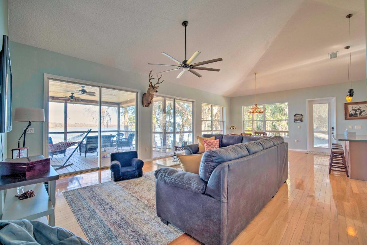 Lakefront Crystal River Home With Private Dock! Buitenkant foto