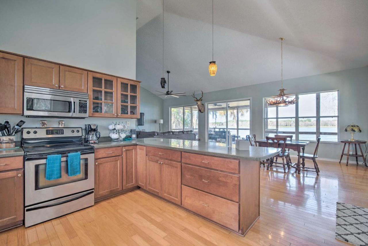 Lakefront Crystal River Home With Private Dock! Buitenkant foto